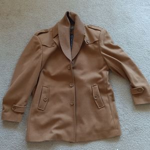 Men's Wool Paulo Solari Shawl collar coat